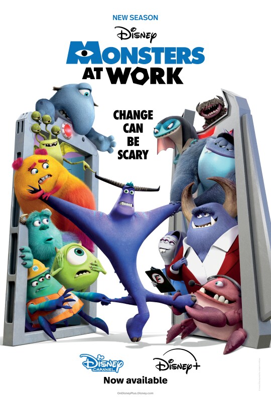 Monsters At Work Season 2 | Disney+ | Poster Artwork