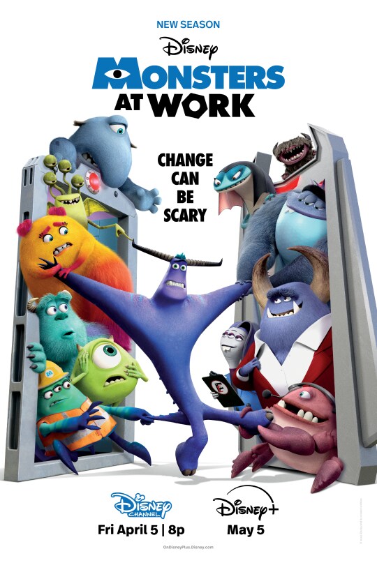 Monsters At Work Season 2 | Disney+ | Poster Artwork