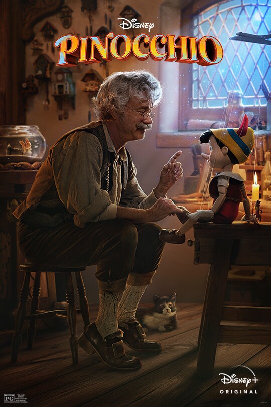 Disney | Pinocchio | Disney+ Original | movie poster