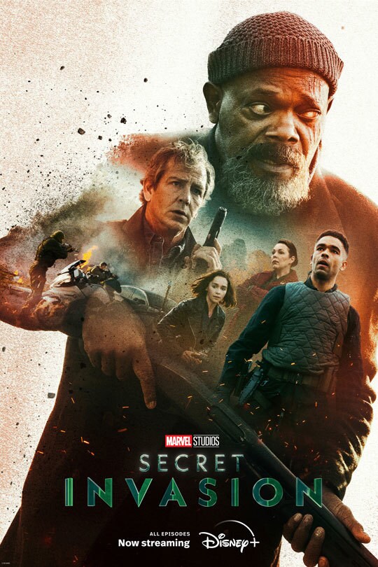 Marvel Studios | Secret Invasion | All episodes now streaming | Disney+ | movie poster