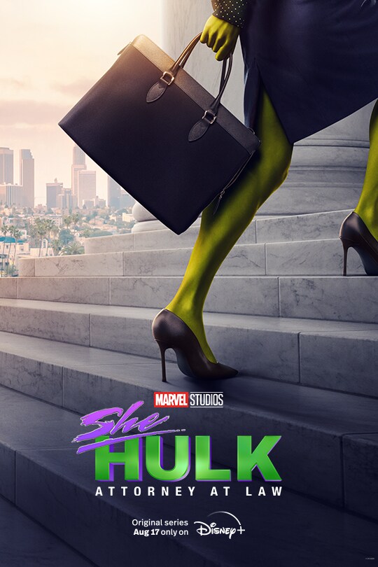 Marvel Studios | She-Hulk: Attorney At Law | Original series Aug 17 only on Disney+ | movie poster