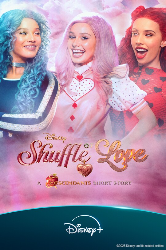 Shuffle of Love: A Descendants Short Story | Poster Artwork | Disney+