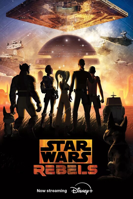 Star Wars Rebels | Now Steaming Disney+ | Poster