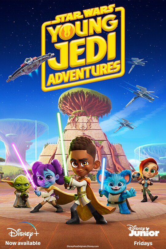 Star Wars: Young Jedi Adventures | Disney+ | Now available | Disney Junior | Fridays | movie poster