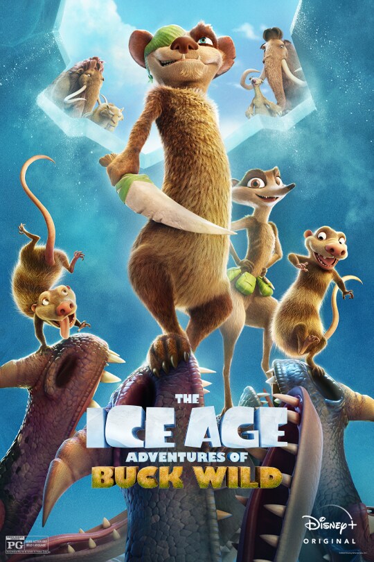 The Ice Age Adventures of Buck Wild | Disney+ Original | movie poster