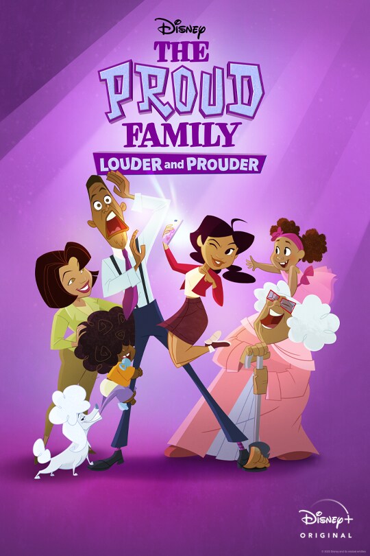 Disney | The Proud Family: Louder and Prouder | Disney+ Original | movie poster