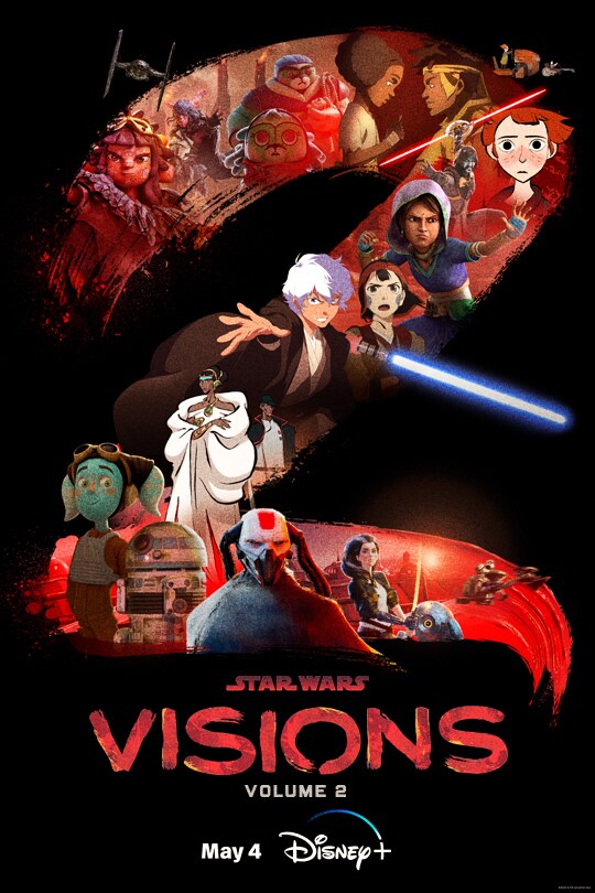 Star Wars Visions: Volume 2 poster.