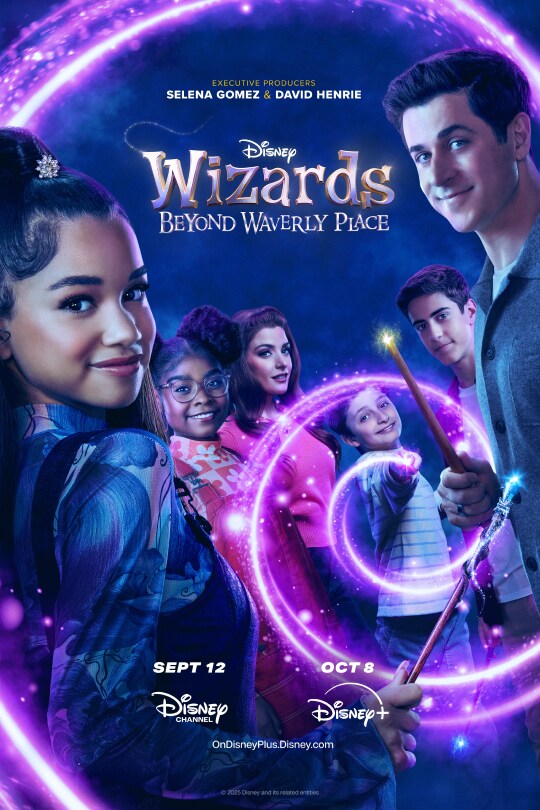 Wizards Beyond Waverly Place Season 2 | Sept 12 Disney Channel, Oct 8 Disney+ | Poster Artwork