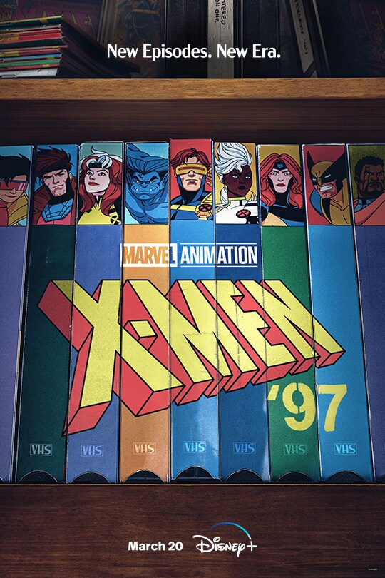 New episodes. New Era. | Marvel Animation | X-Men '97 | March 20 | Disney+ | movie poster