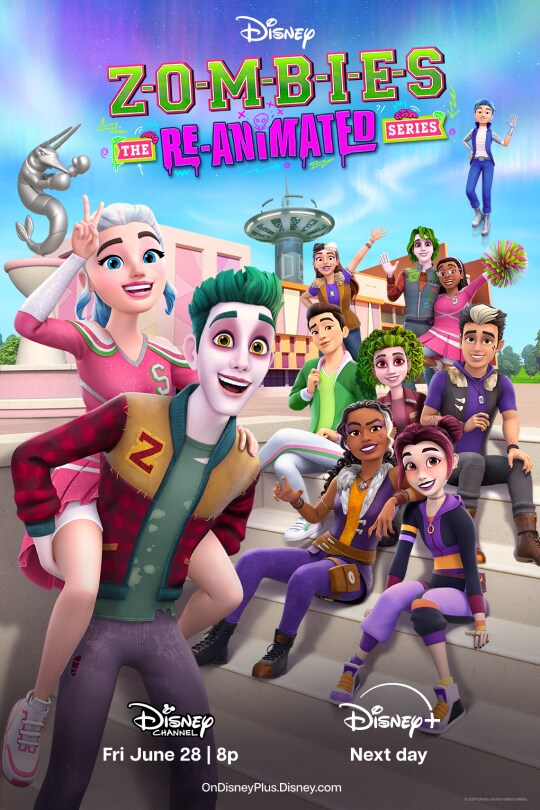 Zombies: The Re-Animated Series | Poster Artwork | Disney+