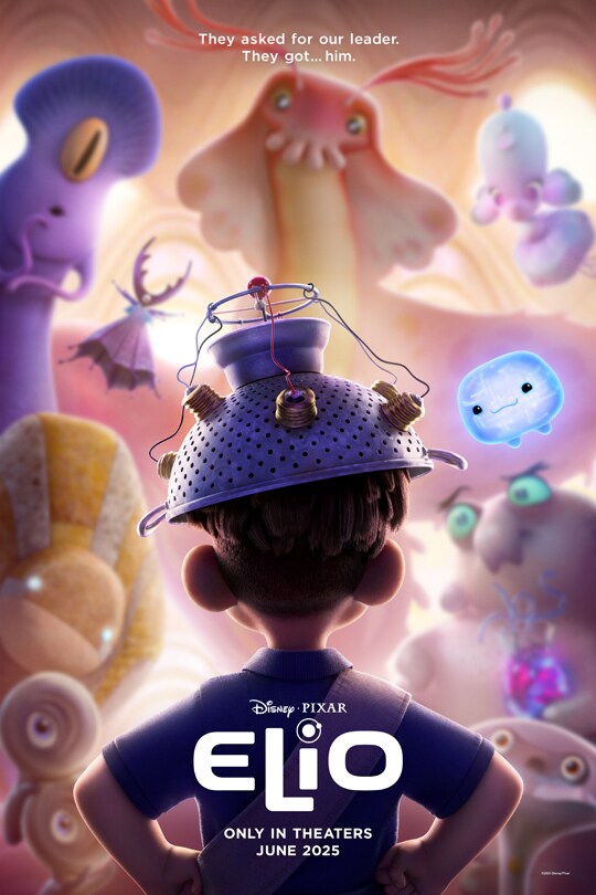 They asked for our leader. They got...him. | Disney•Pixar | Elio | Only in theaters June 2025 | movie poster