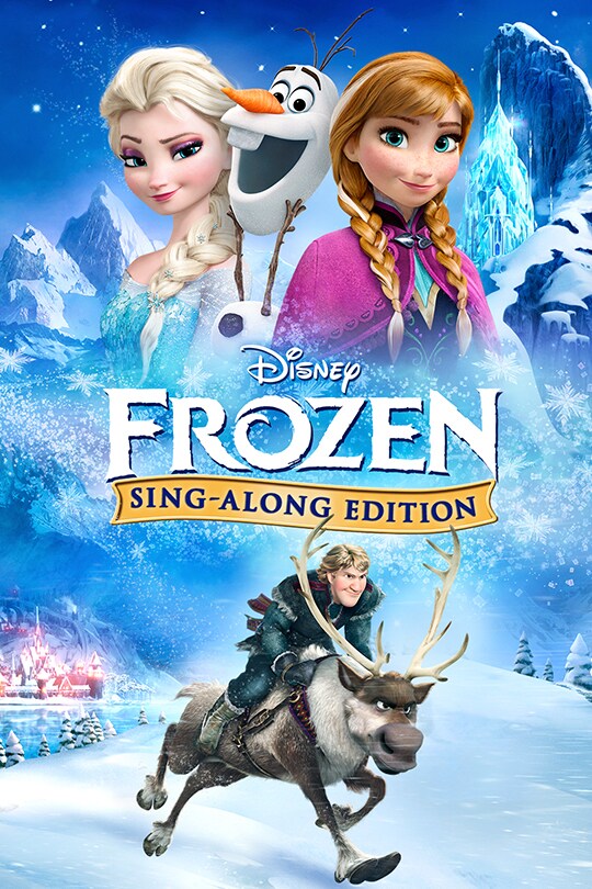 frozen sing along edition dvd