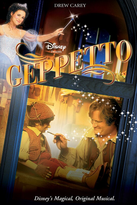 Drew Carey | Disney Presents Geppetto | Disney's Magical Original Musical poster