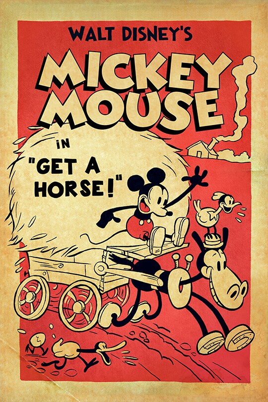 Walt Disney's | Mickey Mouse in "Get A Horse!" 