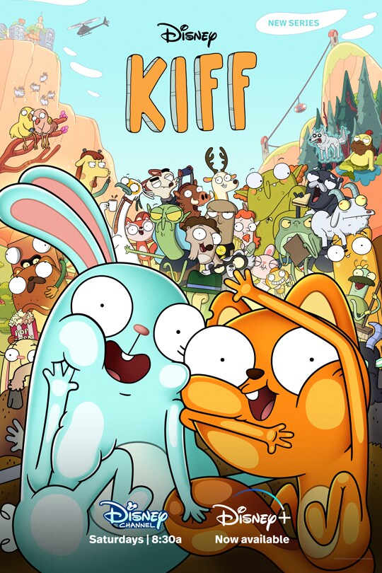 Disney | Kiff | New Series | Disney Channel Saturdays 8:30a | Disney+ Now Available | poster