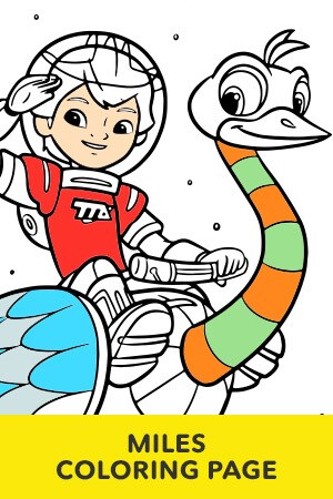Dino Ranch Disney Junior Coloring Pages / #artcolorkids #