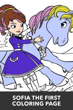 4700 Disney Coloring Pages Sofia The First For Free