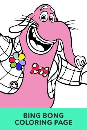 inside out sadness coloring page  disney lol
