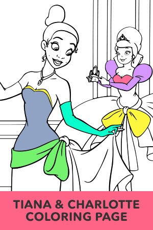 Princess Coloring Pages | Disney LOL
