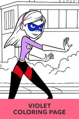 9700 Coloring Pages Disney Incredibles , Free HD Download