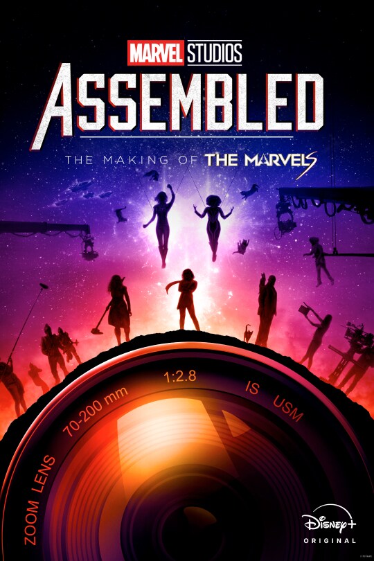 Marvel Studios' Assembled: The Making of The Marvels | Disney+ Original | poster