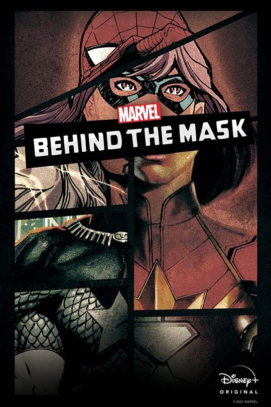 Marvel Behind the Mask | Disney+ Original | movie poster