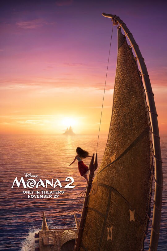 Disney | Moana 2 | Only in theaters November 27 | movie poster