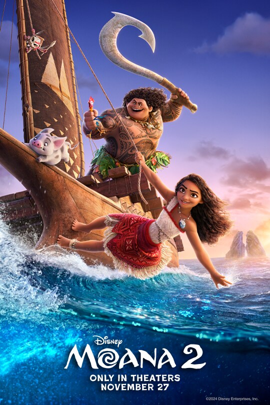 Disney | Moana 2 | Only in theaters November 27 | movie poster