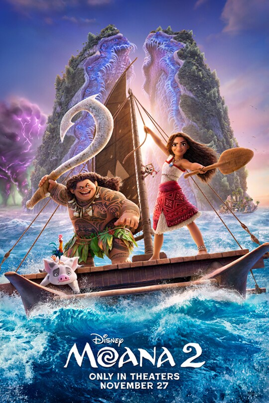 Disney | Moana 2 | Only in theaters November 27 | movie poster