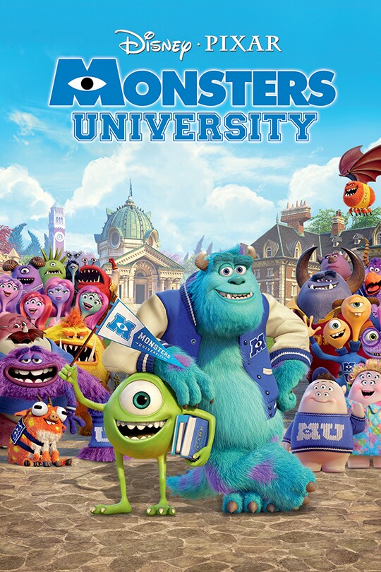 Monsters University movie poster