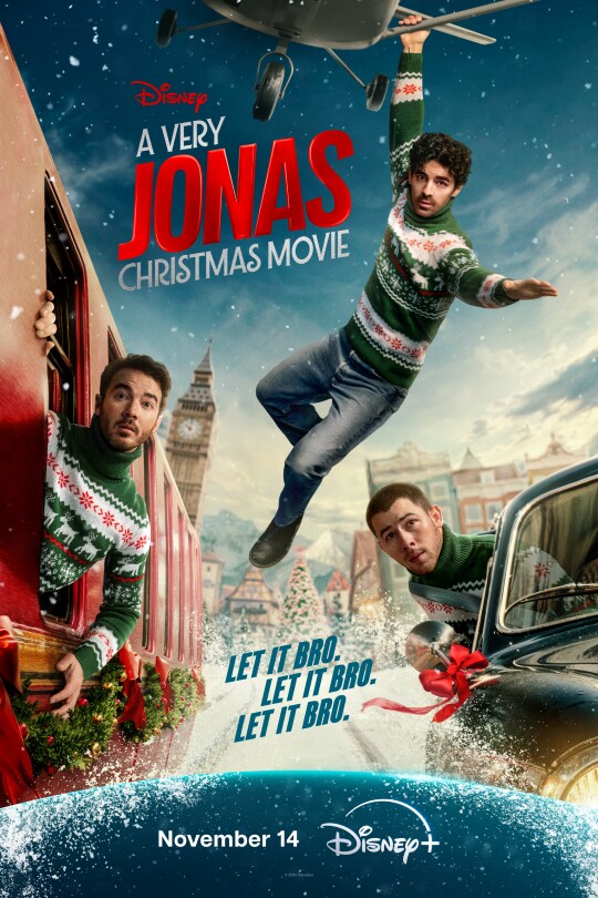 A Very Jonas Christmas Movie | Poster Artwork | Disney+