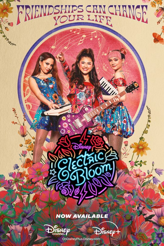 Electric Bloom | Disney | Disney Channel and Disney+ | Poster artwork