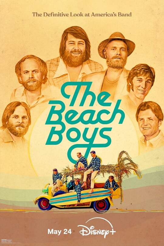 The definitive look at America's band | The Beach Boys | May 24 | Disney+ | movie poster image