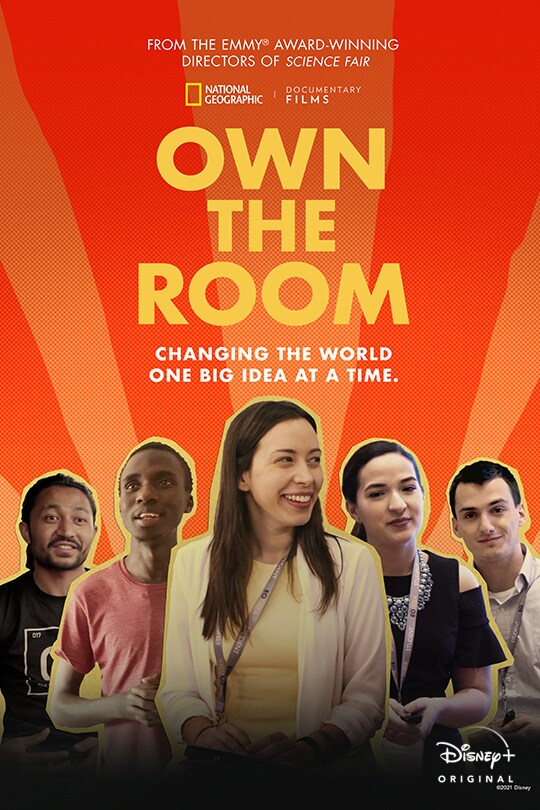 National Geographic Documentary Films | Own the Room | Changing the world one big idea at a time. | Disney+ Original Documentary | movie poster