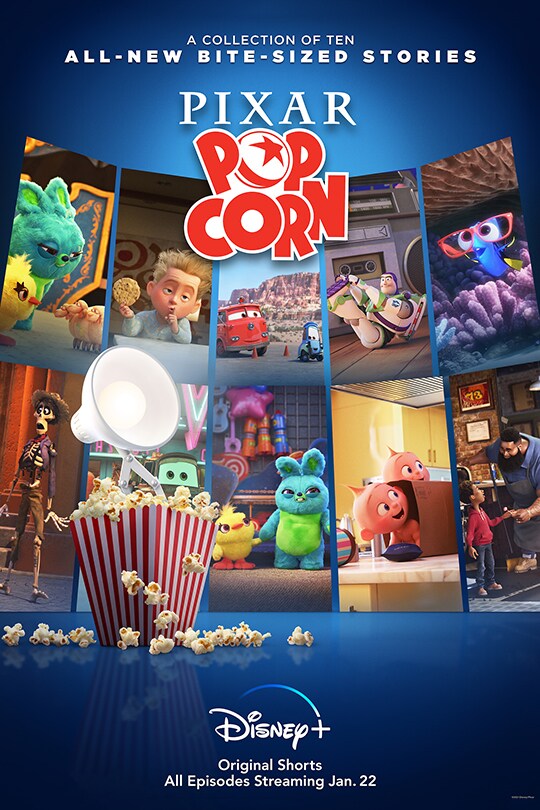 Pixar Popcorn Disney+ Originals