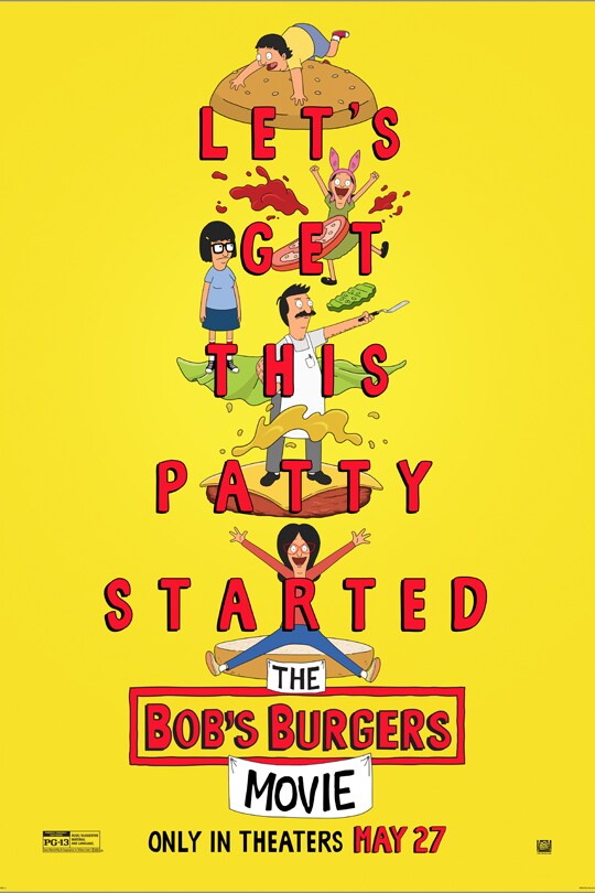 Let's get this party started | The Bob's Burgers Movie | Only in theaters May 27 | 20th Century Studios | PG-13 rating
