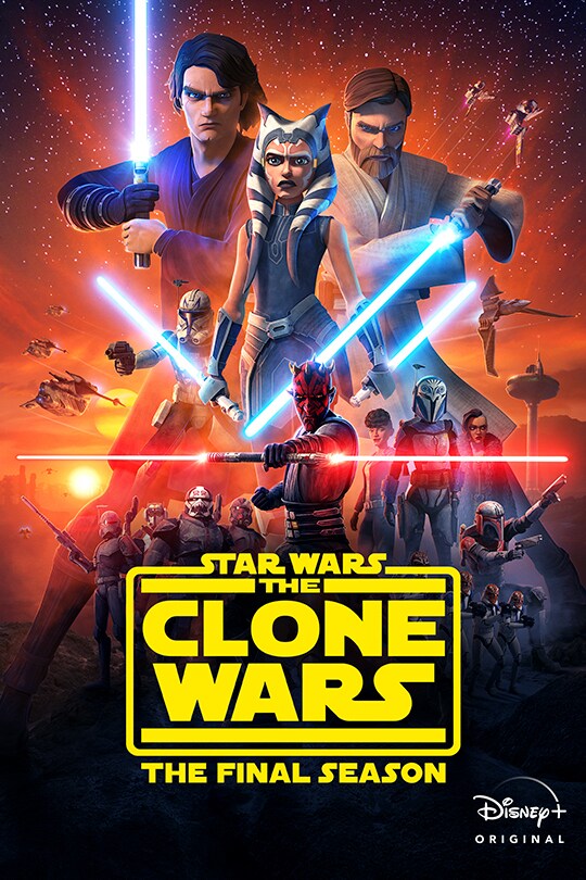 Star Wars: The Clone Wars The Final Season | Disney+ Original | poster