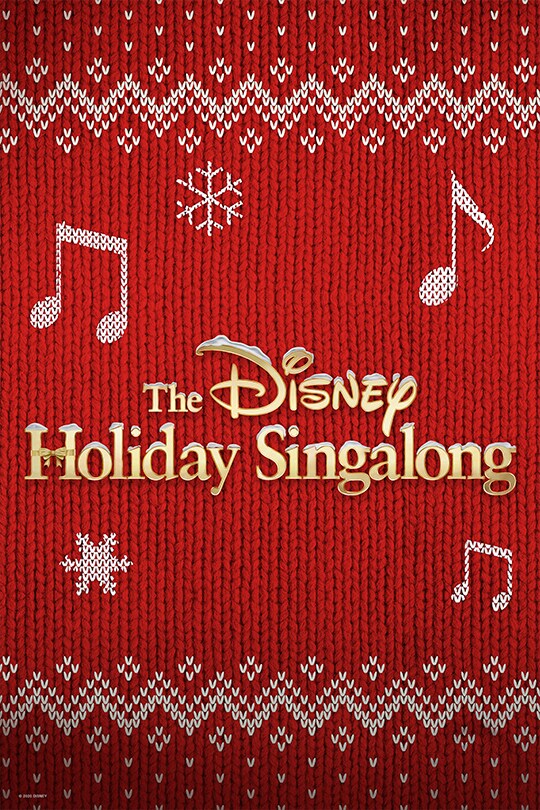 The Disney Holiday Singalong poster