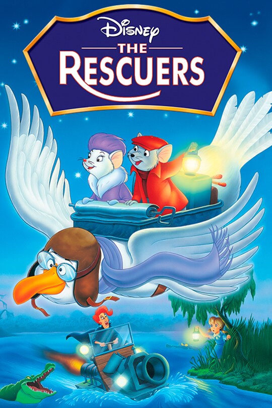 the rescuers down under poster