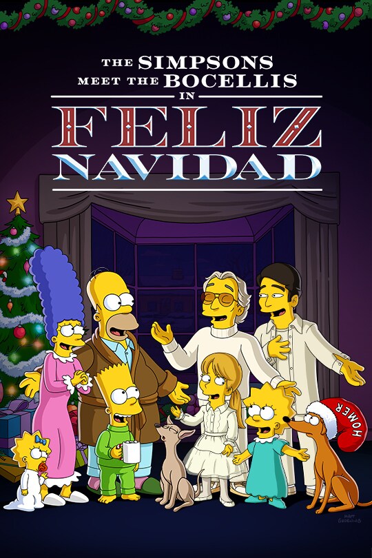 The Simpsons Meet the Bocellis in "Feliz Navidad"