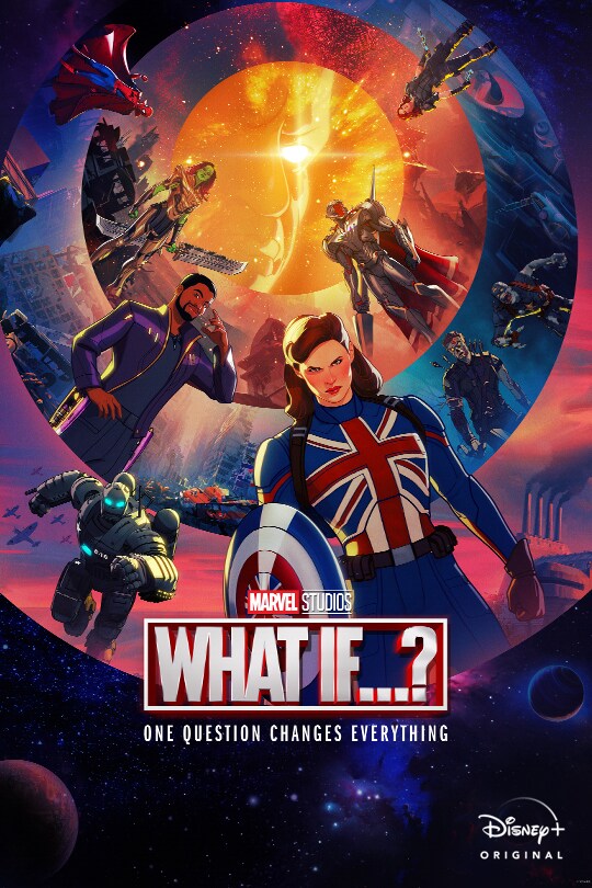 Marvel Studios | What If...? | One question changes everything | Disney+ Original | poster