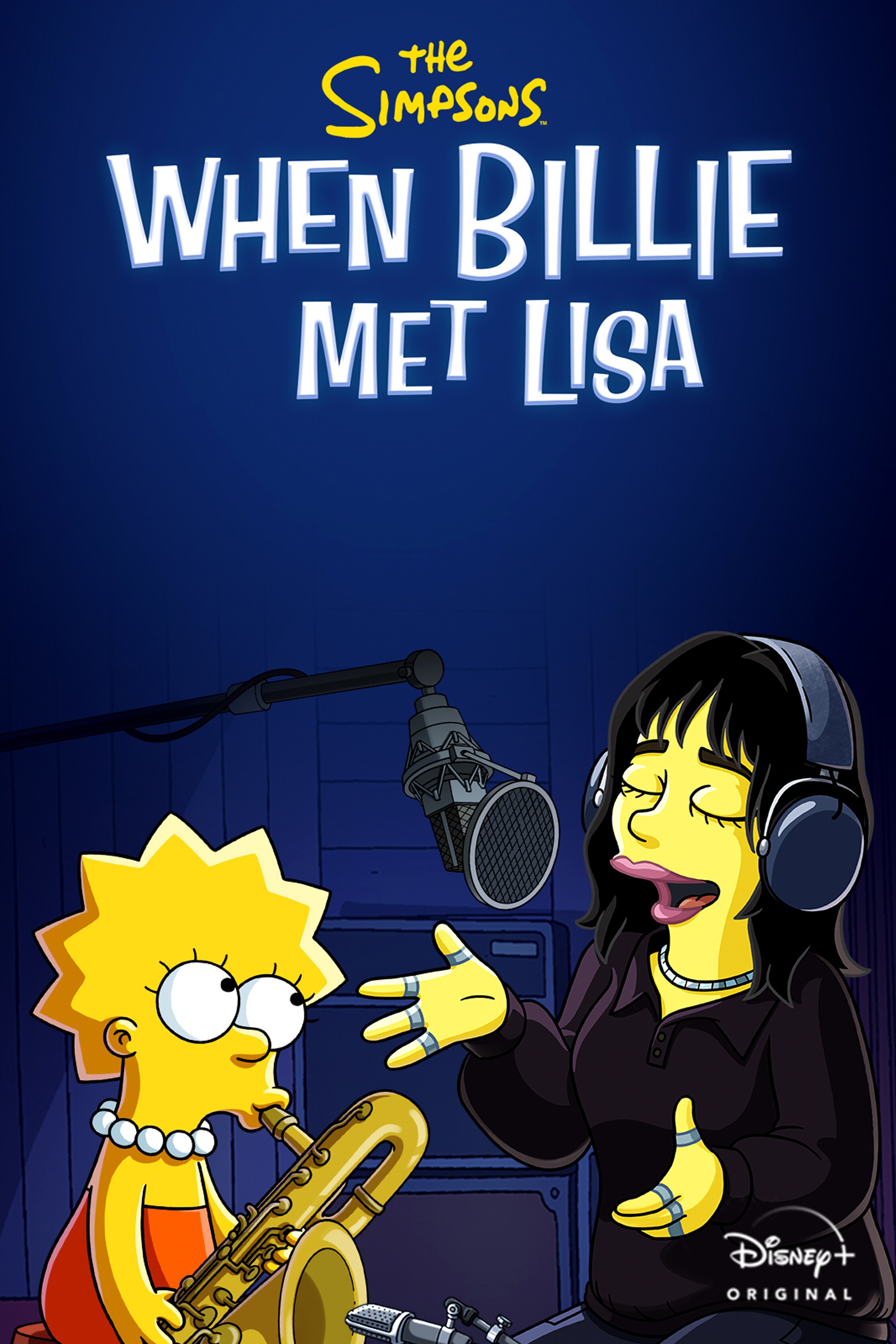 The Simpsons: When Billie Met Lisa poster