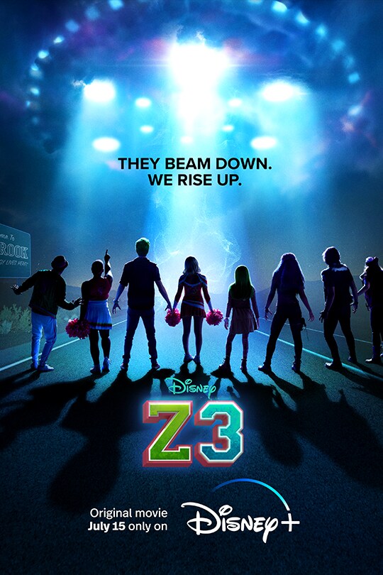 They beam down. We rise up. | Disney | Z3 | Original movie July 15 only on Disney+ | movie poster