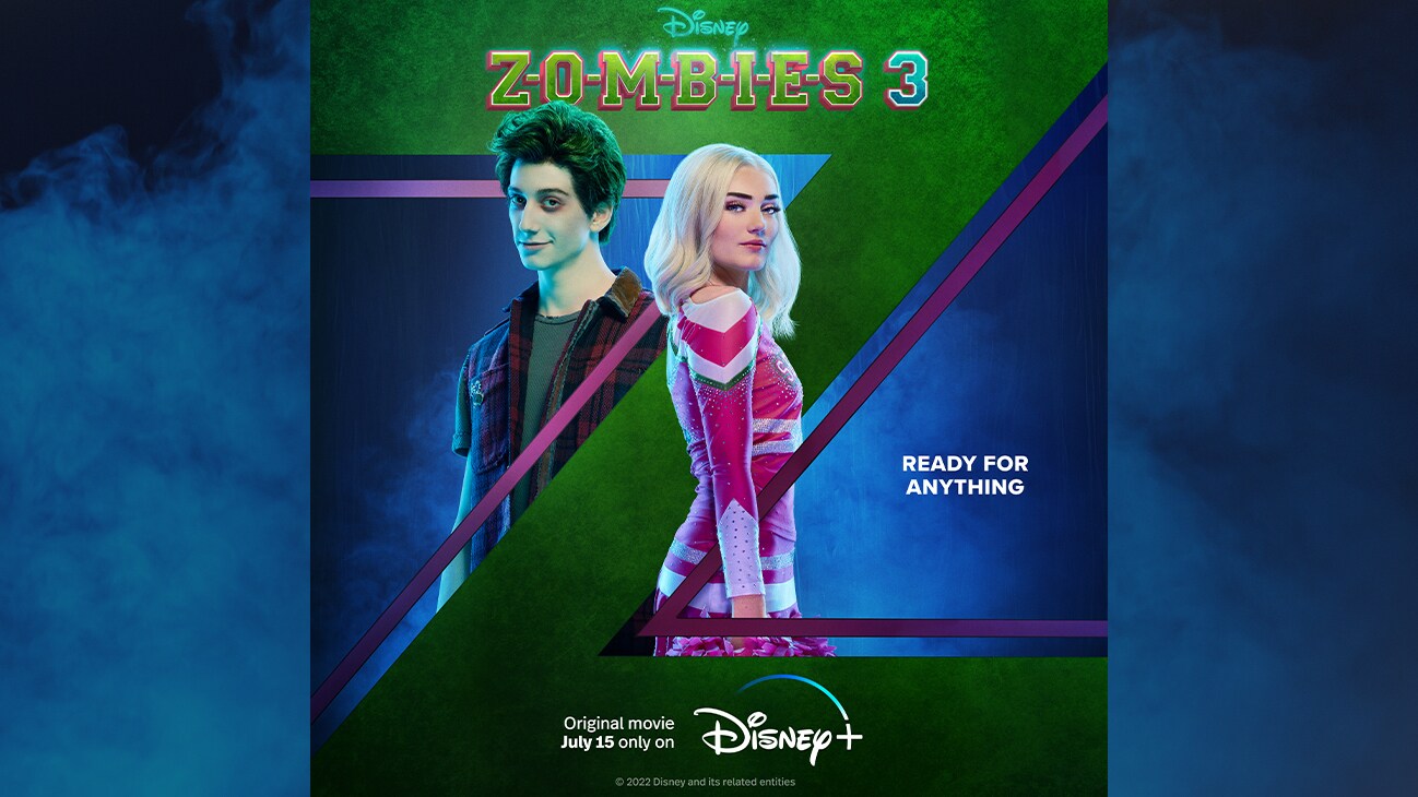 Ready for anything | Actors MILO MANHEIM and MEG DONNELLY | Ready for anything | Original movie July 15 only on Disney+ | poster image