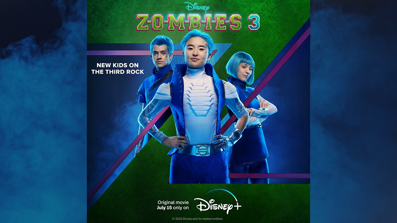 Zombies 3  Zombie disney, Zombie birthday, Disney channel movies