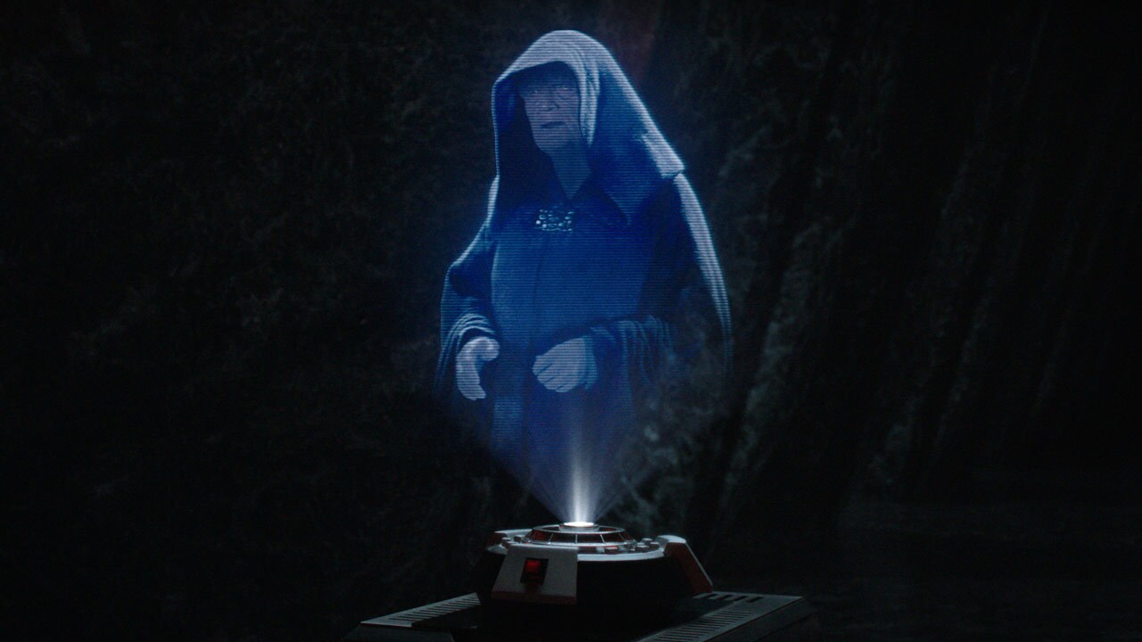 "I wonder if your thoughts are clear on this."  - Darth Sidious