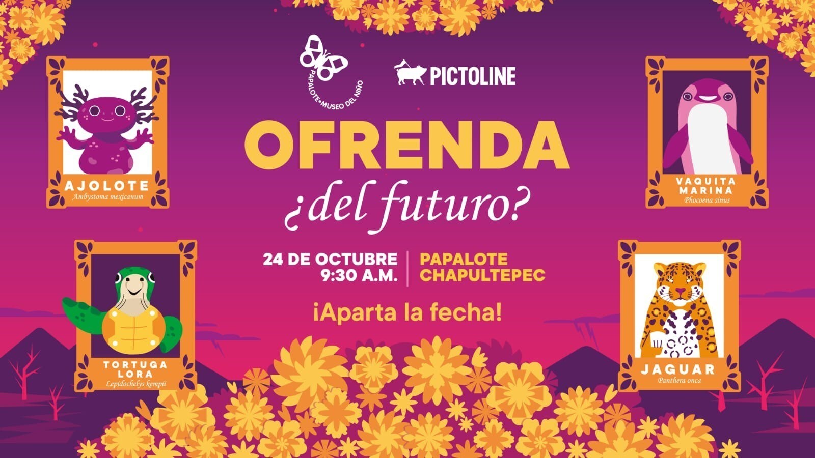 Ya puedes visitar la Ofrenda ¿del futuro? de Papalote Museo del Niño