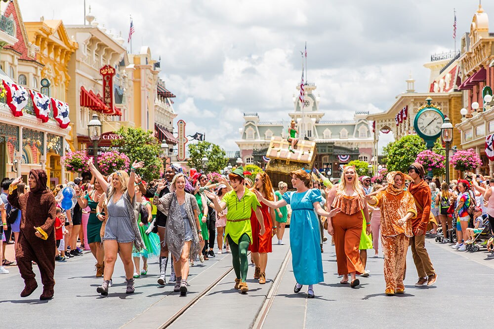 Peter Pan 65th Anniversary Parade at Walt Disney World Resort