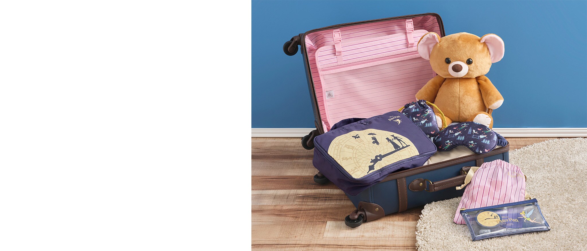 [EBO]STORE|『ピーター・パン』をモチーフにしたトラベルアイテムが揃う新コレクション「PETER PAN TRAVEL」を順次発売