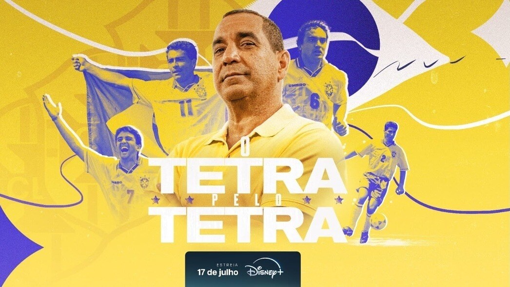 Documentários sobre o Tetra da seleção de futebol e sobre Gustavo Kuerten